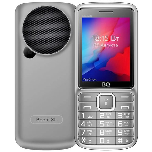 Телефон BQ 2810 BOOM XL, 2 SIM, серый