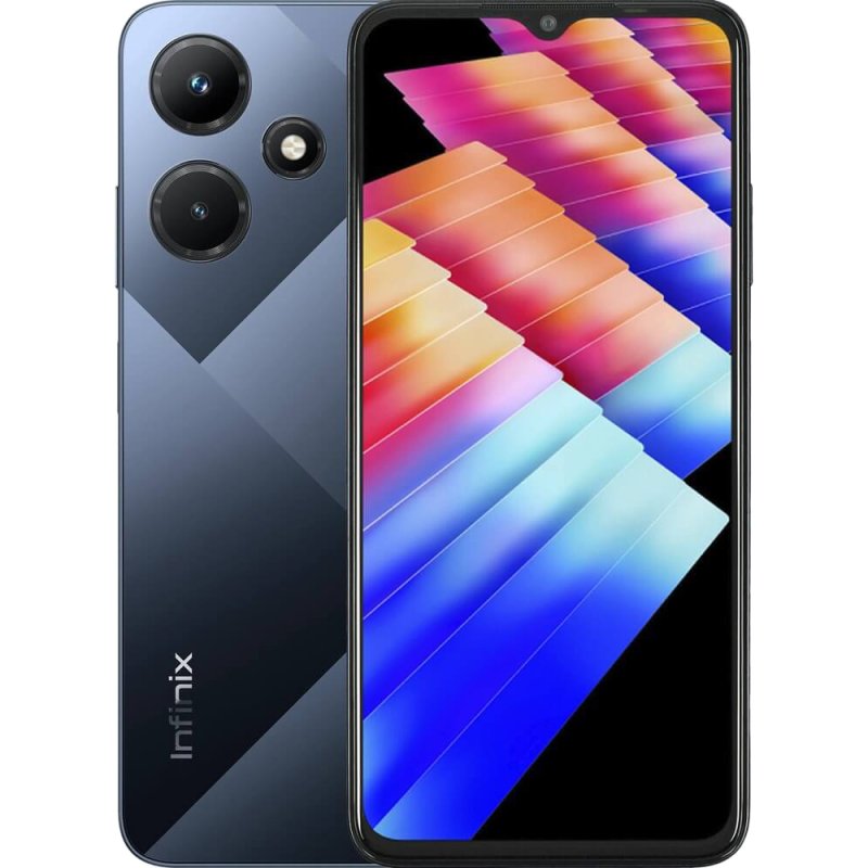 Смартфон Infinix Hot 30i 4+128 ГБ черный