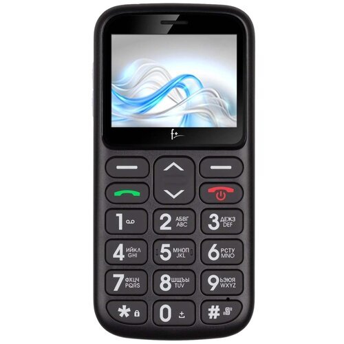 Мобильный телефон F+ Ezzy2 Black, 5,87 см (2.31') 320x240, 32MB Ram, up to 16GB flash, 0,3Mpix, 2 Si