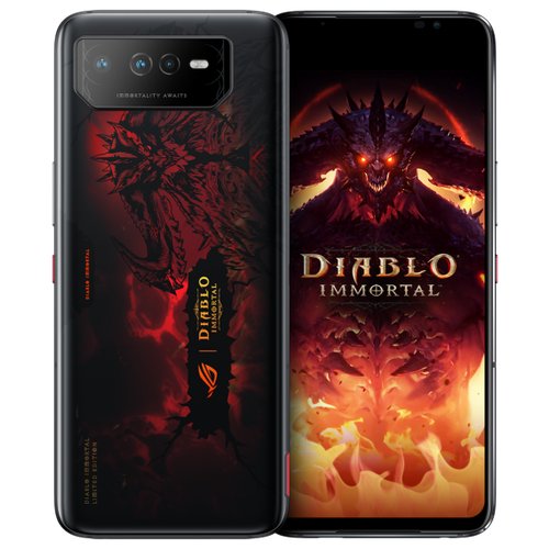 Смартфон ASUS ROG Phone 6 Diablo Immortal Edition 16/512 ГБ Global, Dual nano SIM, черный/красный