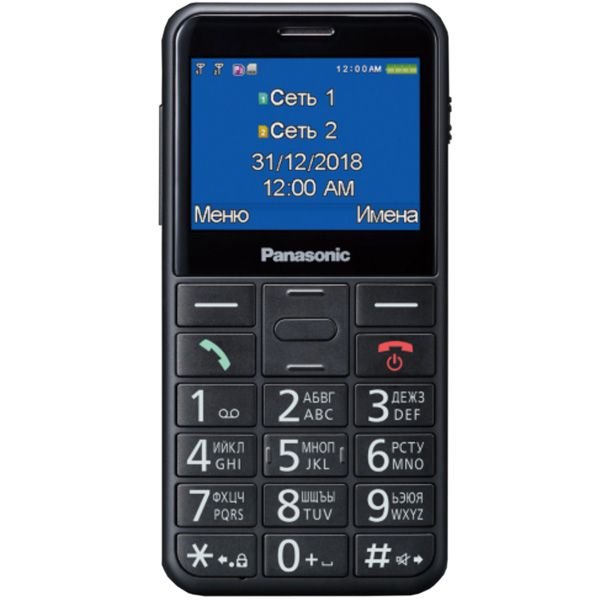 Телефон Panasonic TU150 черный