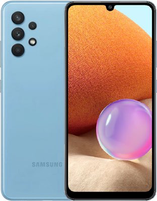 Смартфон Samsung Galaxy A32 SM-A325F 128Gb 4Gb голубой