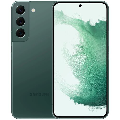 Смартфон Samsung Galaxy S22 8/128 ГБ RU, Dual: nano SIM + eSIM, зеленый