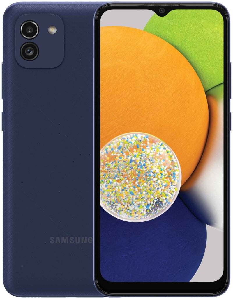 Смартфон Samsung Galaxy A03 4/64Gb (SM-A035FZBGSKZ) Blue