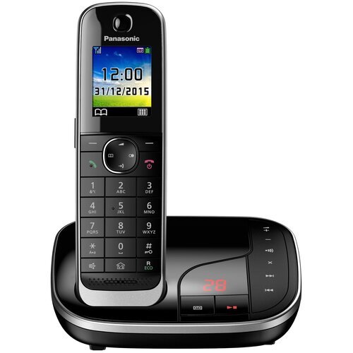 Радиотелефон Panasonic KX-TGJ320 черный/серебристый