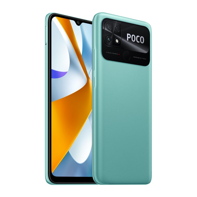 Смартфон POCO C40 4/64GB (коралловый зеленый)