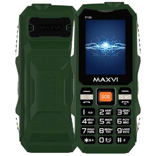 Сотовый телефон Maxvi P100 синий