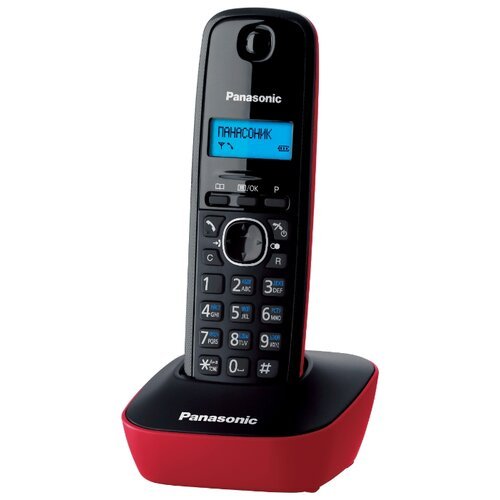 Радиотелефон Panasonic KX-TG1611 красный