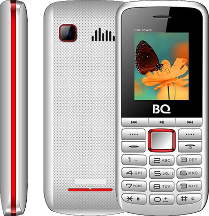 Телефон BQ One Power 1846 белый/красный