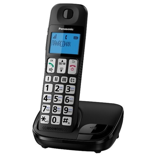 Радиотелефон Panasonic KX-TGE110 черный