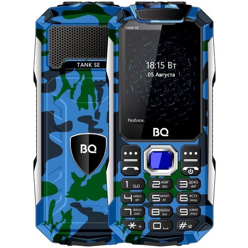 Телефон BQ 2432 Tank SE, 2 SIM, камуфляж