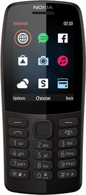 Мобильный телефон Nokia 210 DS (TA-1139) Black/черный