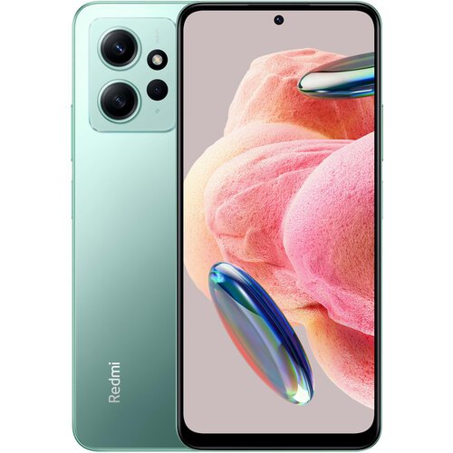 Смартфон Xiaomi Redmi Note 12 4G 6/128 ГБ Global, Dual nano SIM, mint green