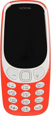 Мобильный телефон Nokia 3310 DS (2017) красный