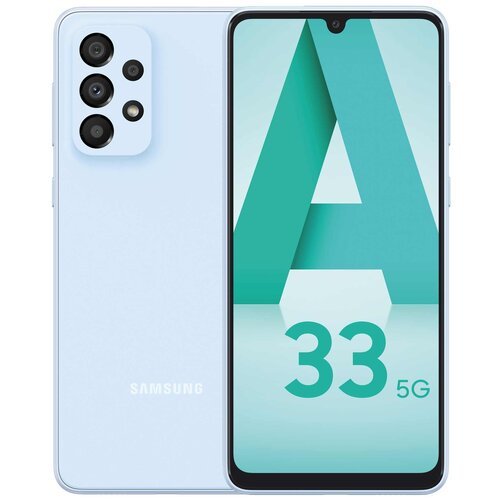 Смартфон Samsung Galaxy A33 5G 6/128 ГБ, Dual nano SIM, синий