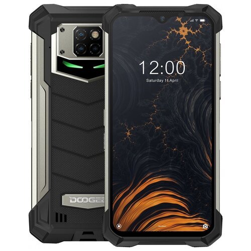 Смартфон DOOGEE S88 Plus 8/128 ГБ, Dual nano SIM, mineral black