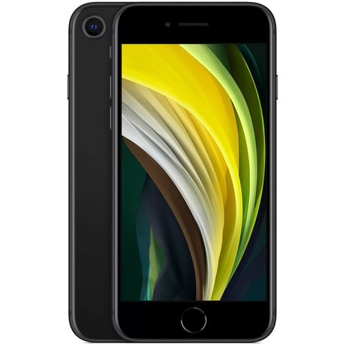 Смартфон Apple iPhone SE 2020 64 ГБ RU, nano SIM+eSIM, черный