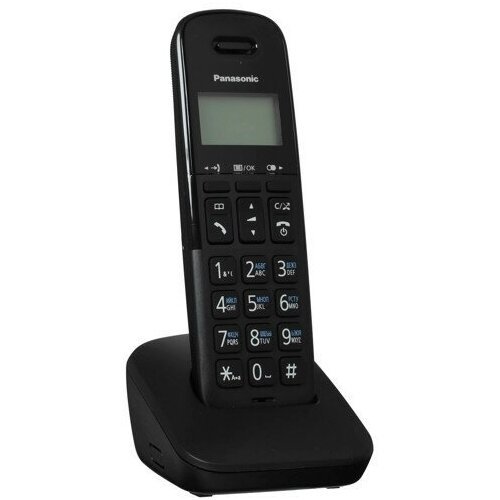 Panasonic KX-TGB610RUB (черный) {Беспроводной DECT,40 мелодий,телефонный справочник 120 зап.