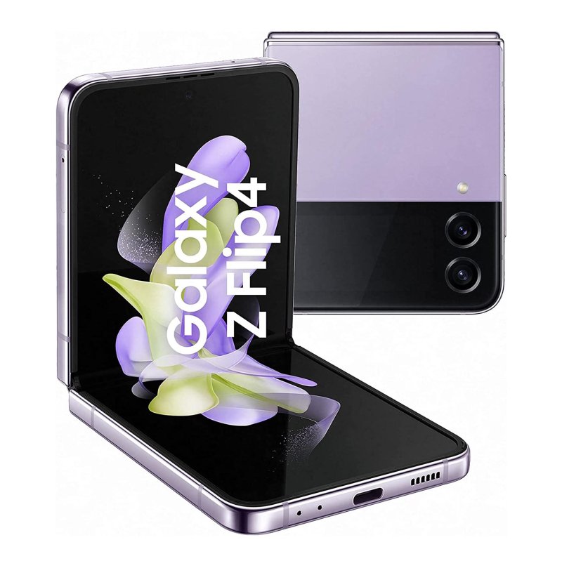 Смартфон Samsung Galaxy Z Flip4 (1 Nano-SIM+eSIM), 8 Гб/128 Гб, фиолетовый