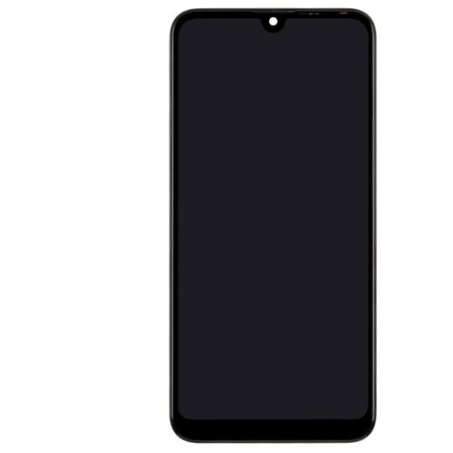 Дисплей для Huawei Y7 Pro (2019) модуль с рамкой и тачскрином (черный) (оригинальный LCD)