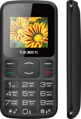 Мобильный телефон Texet TM-B208 черный 1.77' Bluetooth