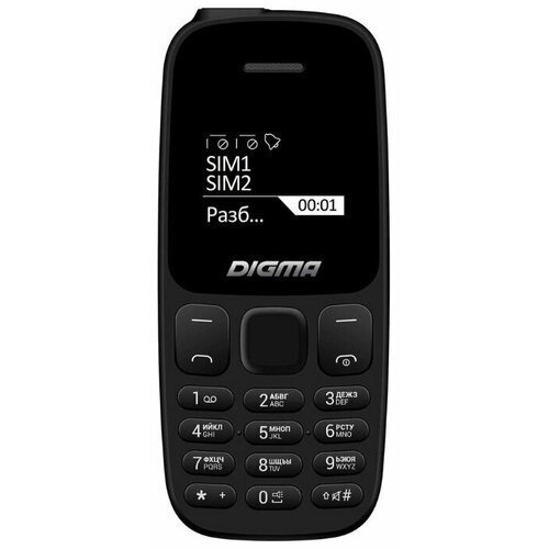 Телефон DIGMA LINX A106 Черный/