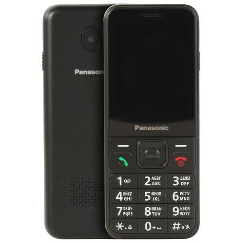 Мобильный телефон Panasonic TF200 32Mb черный моноблок 2Sim 2.4' 240x320 0.3Mpix GSM900/1800 MP3 FM microSD max32Gb