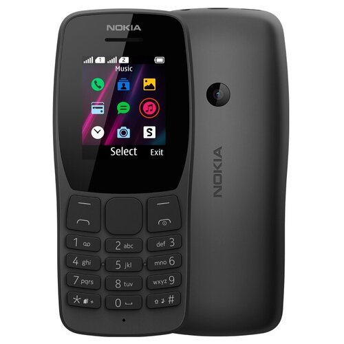 Телефон Nokia 110 (2019), черный