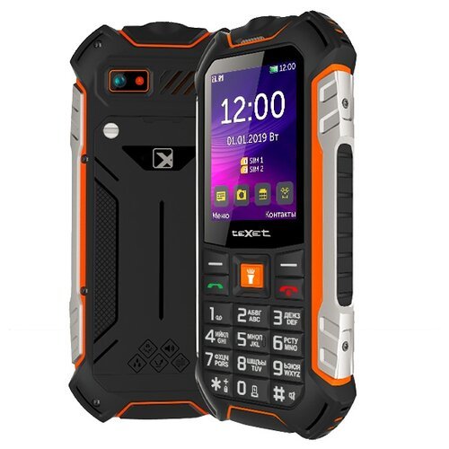 Телефон teXet TM-530R, 2 SIM, черный