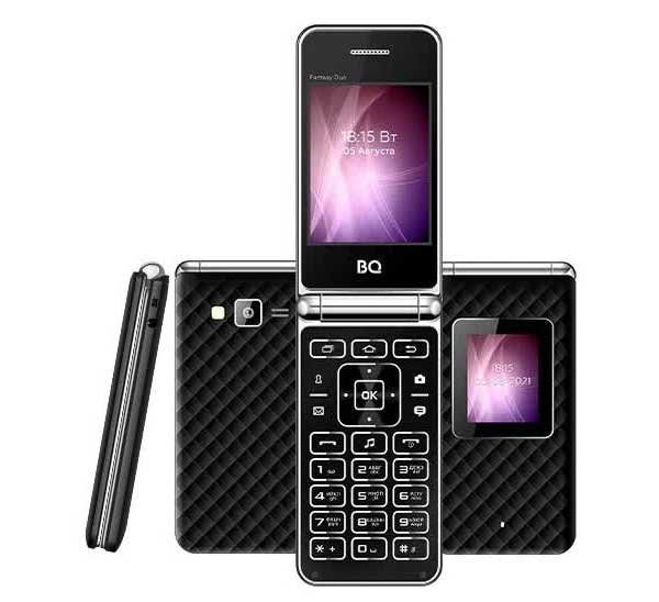 Мобильный телефон BQ 2841 FANTASY BLACK (2 SIM)
