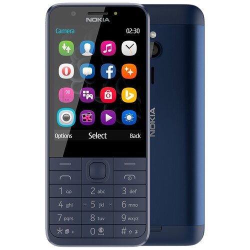 Мобильный телефон Nokia 230 Dual Sim, черный, серебристый