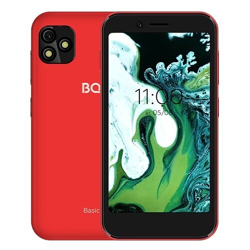 Смартфон BQ 5060L Basic 1/8 ГБ, красный