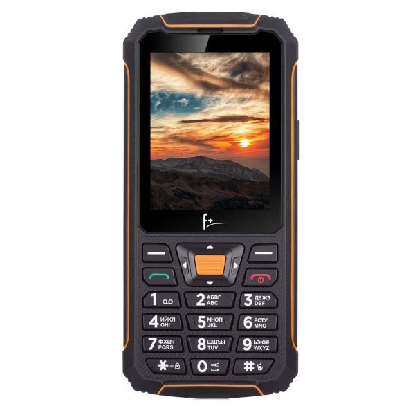 Телефон F+ R280 Black/orange