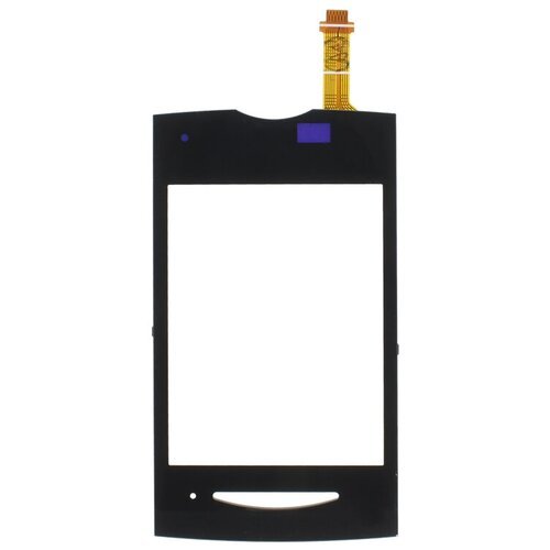 Тачскрин (сенсор) для Sony Ericsson W150i Yendo (черный)