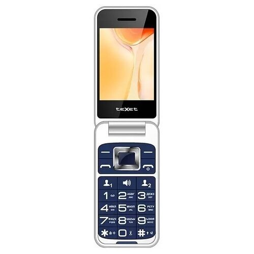 Телефон teXet TM-B419, 2 micro SIM, синий